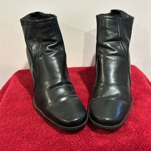 Franco Sarto Black heel booties Size 10